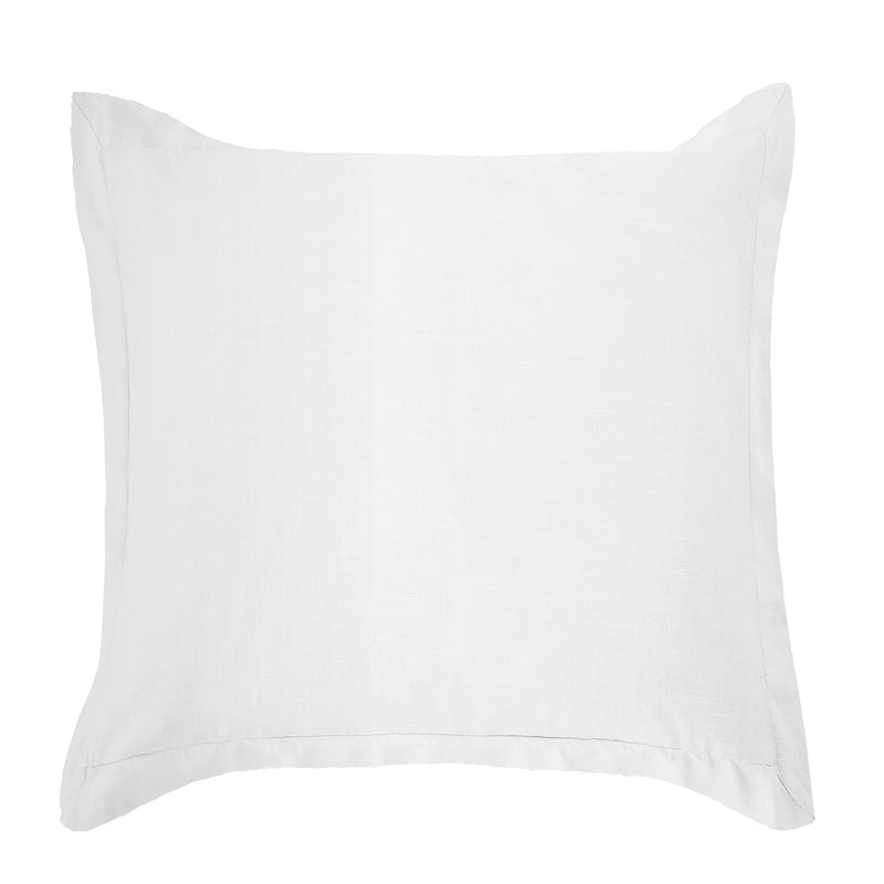 Luna Washed Linen Tailored Euro Sham