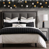 Windowpane Plaid Bedding Set