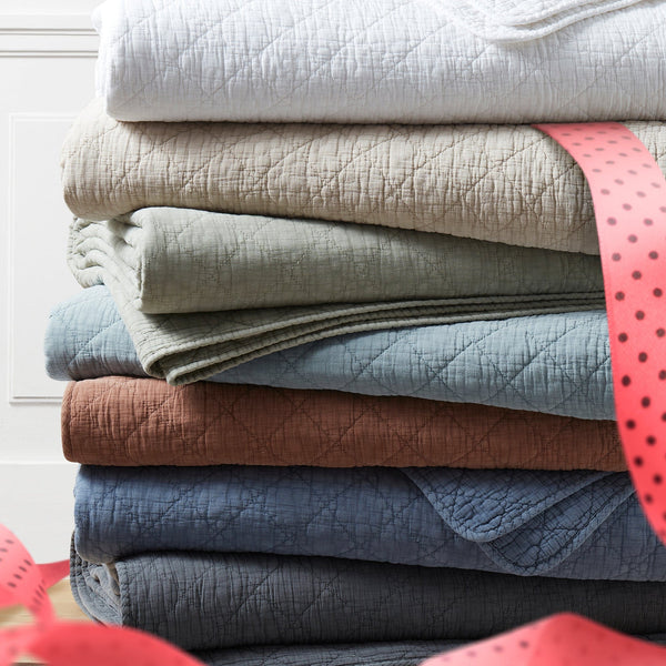 Stonewashed Cotton Gauze Quilt