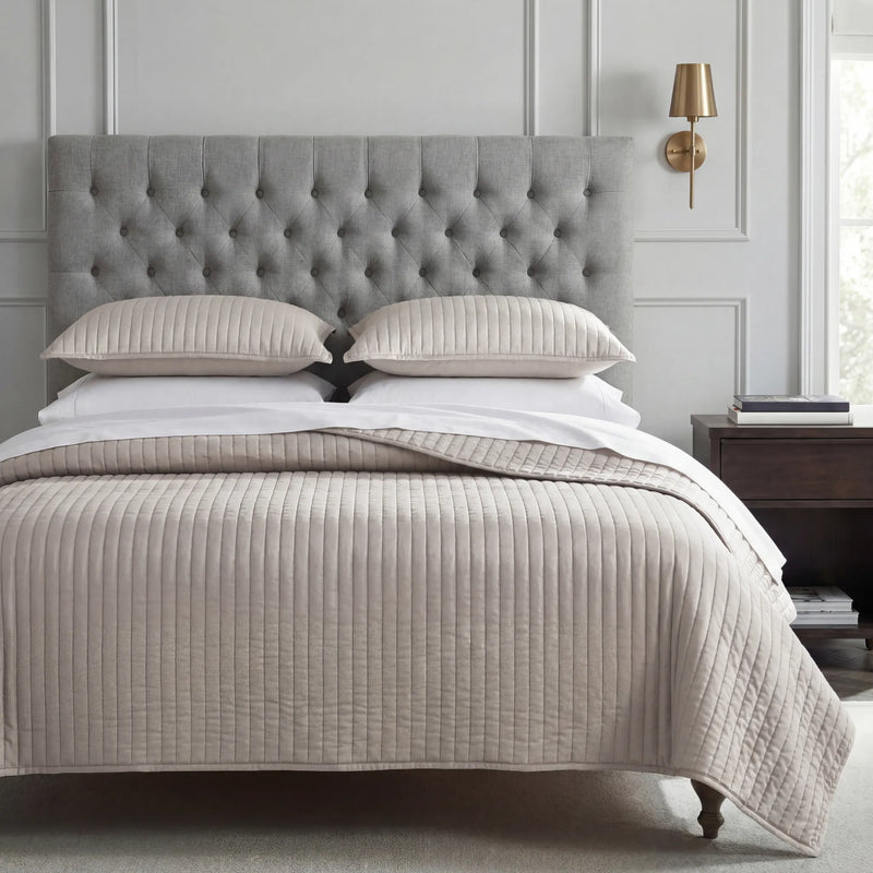 Satin Channel Quilt Set