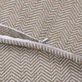 Herringbone Buckle Detailed Lumbar Pillow
