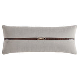 Herringbone Buckle Detailed Lumbar Pillow