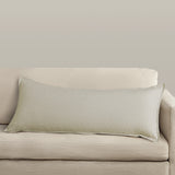 100% European Flax Linen Long Lumbar Pillow