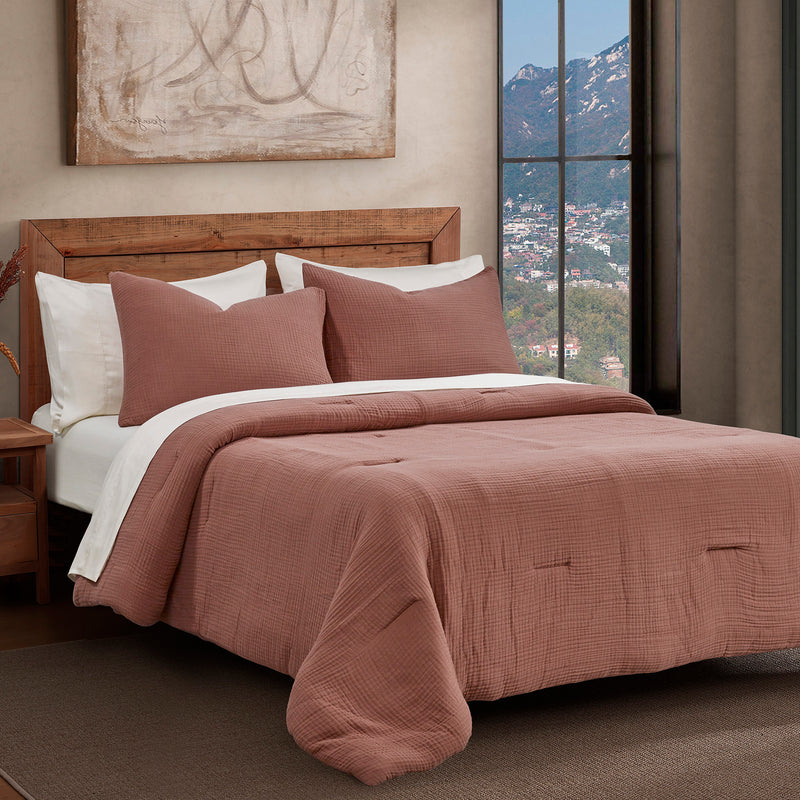 Cotton Voile Comforter Set