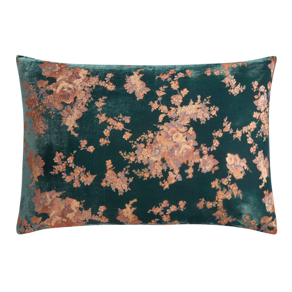 Josephine Burnout Faux Silk Velvet Dutch Euro Pillow