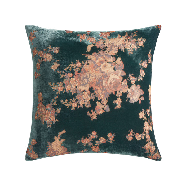 Josephine Burnout Faux Silk Velvet Pillow