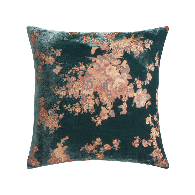 Josephine Burnout Faux Silk Velvet Pillow