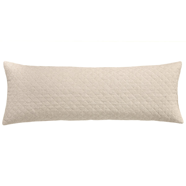 Farah Linen Blend Long Lumbar Pillow