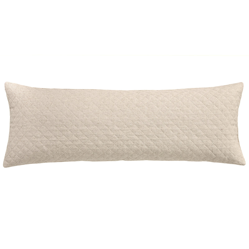 Farah Linen Blend Long Lumbar Pillow