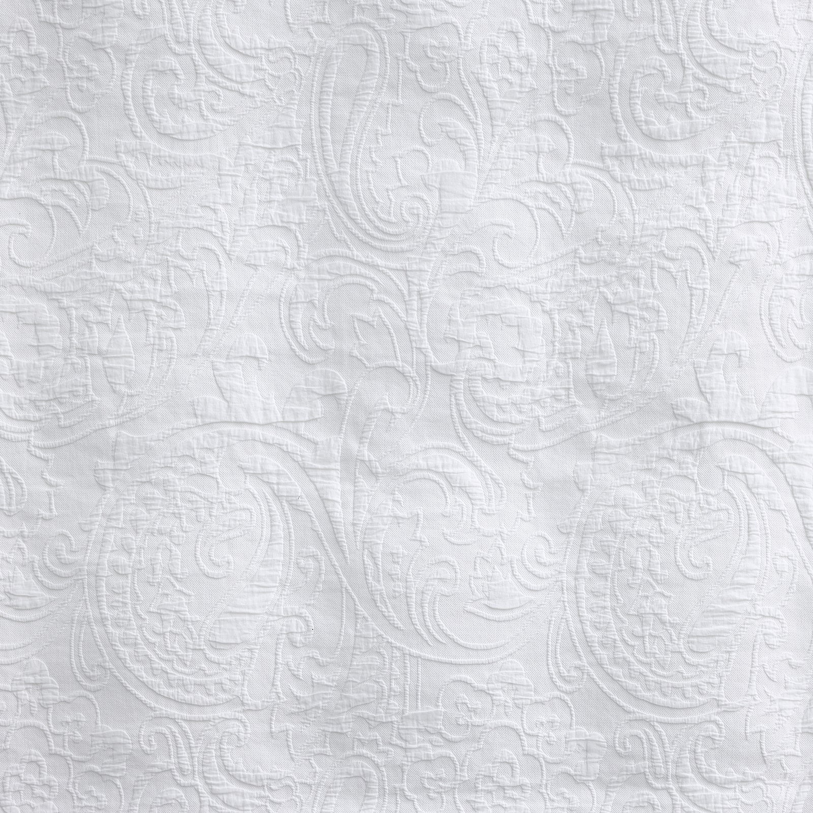 CAMELLIA'S PAISLEY MATELASSÉ