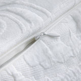 Camellia Paisley Matelasse Euro Sham