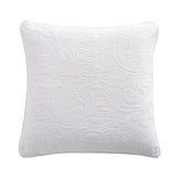 Camellia Paisley Matelasse Euro Sham