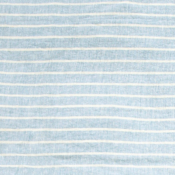 Reyes 100% Slub Linen Stripe Swatch