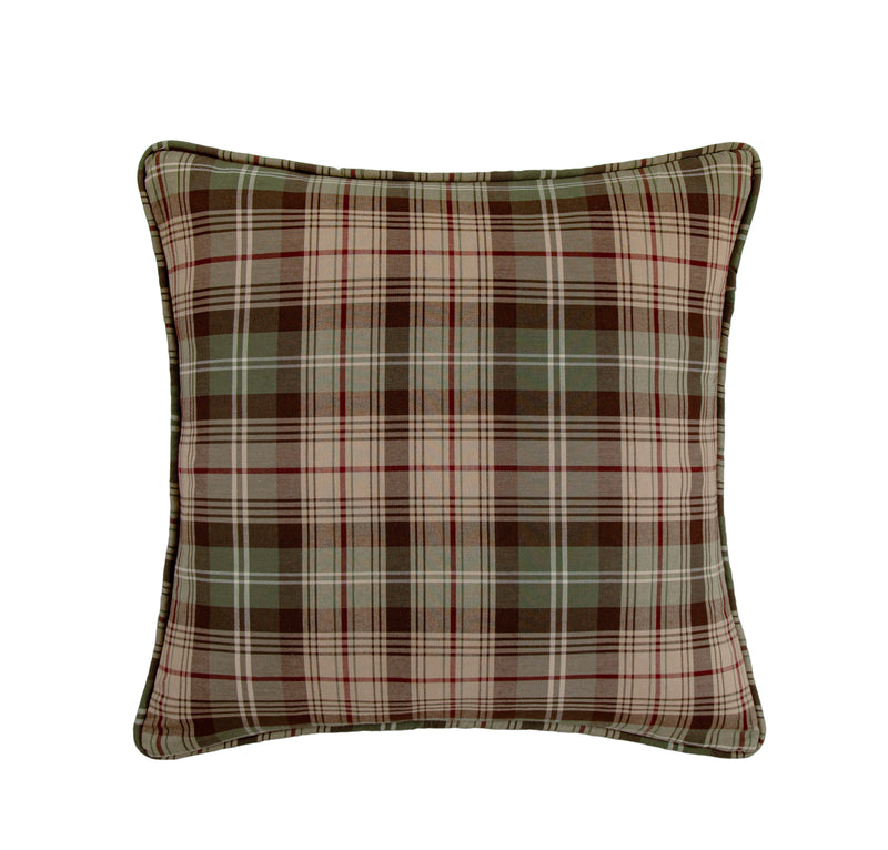 Huntsman II Hunt Plaid Euro Sham