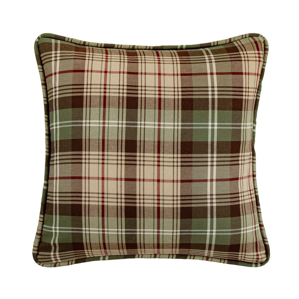 Huntsman II Hunt Plaid Pillow
