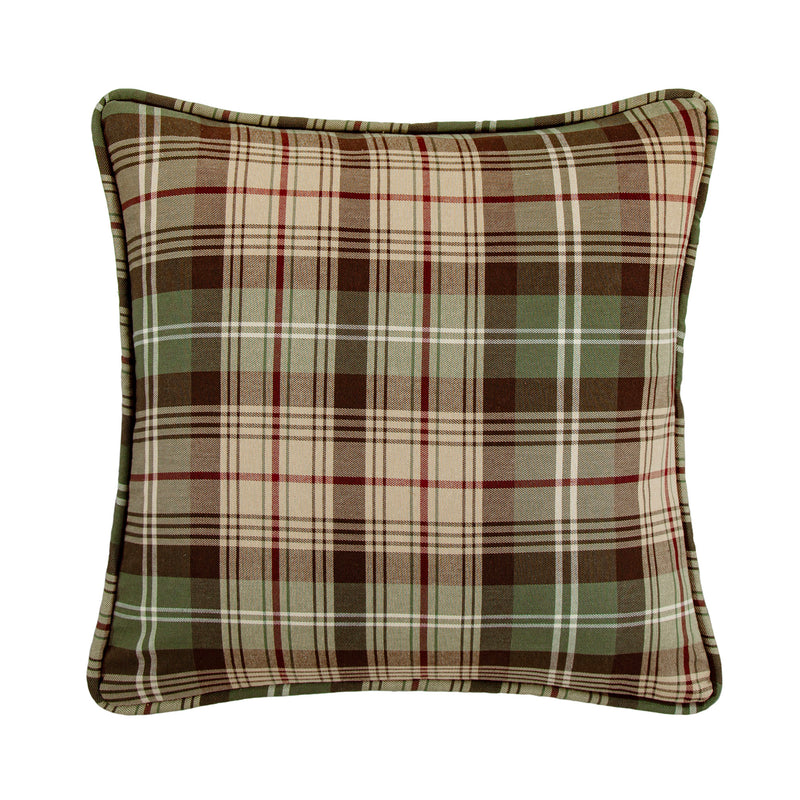 Huntsman II Hunt Plaid Pillow