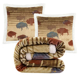 Home on the Range Campfire Sherpa Throw