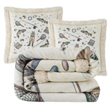 Angler Gear Campfire Sherpa Throw