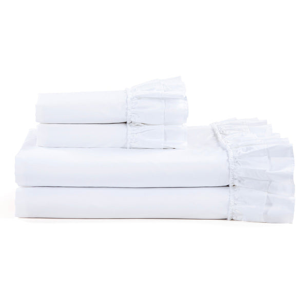 Savannah Ruffled Sheet Set