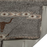 Chisholm Longhorn Chenille Jacquard Bedding Set