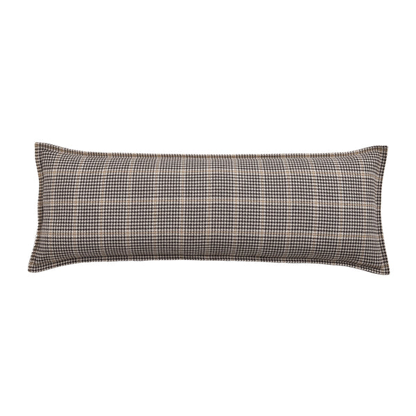 Laramie Houndstooth Long Lumbar Pillow