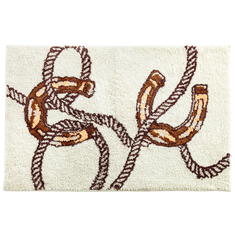 Pierre Equestrian Jacquard Bath & Kitchen Rug