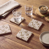 Pierre Equestrian Coaster, Set of 4