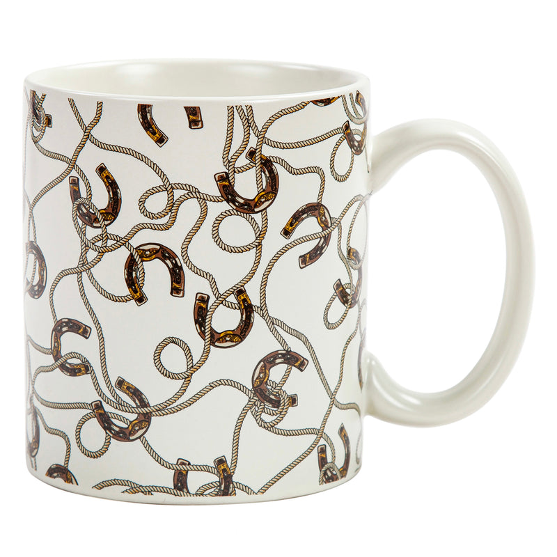 Pierre Equestrian Mug, Set of 4