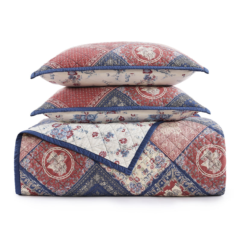 Patchwork Bandana Quilt Set