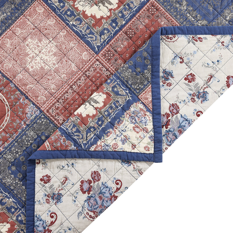 Patchwork Bandana Quilt Set