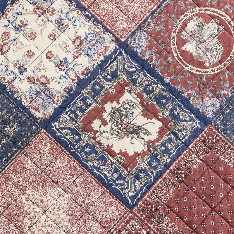 Patchwork Bandana Quilt Set
