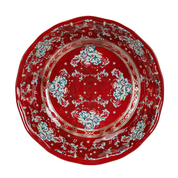 Patchwork Bandana Melamine Serving Bowl