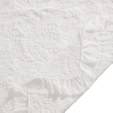 Sadie Stonewashed Paisley Ruffled Quilt Set