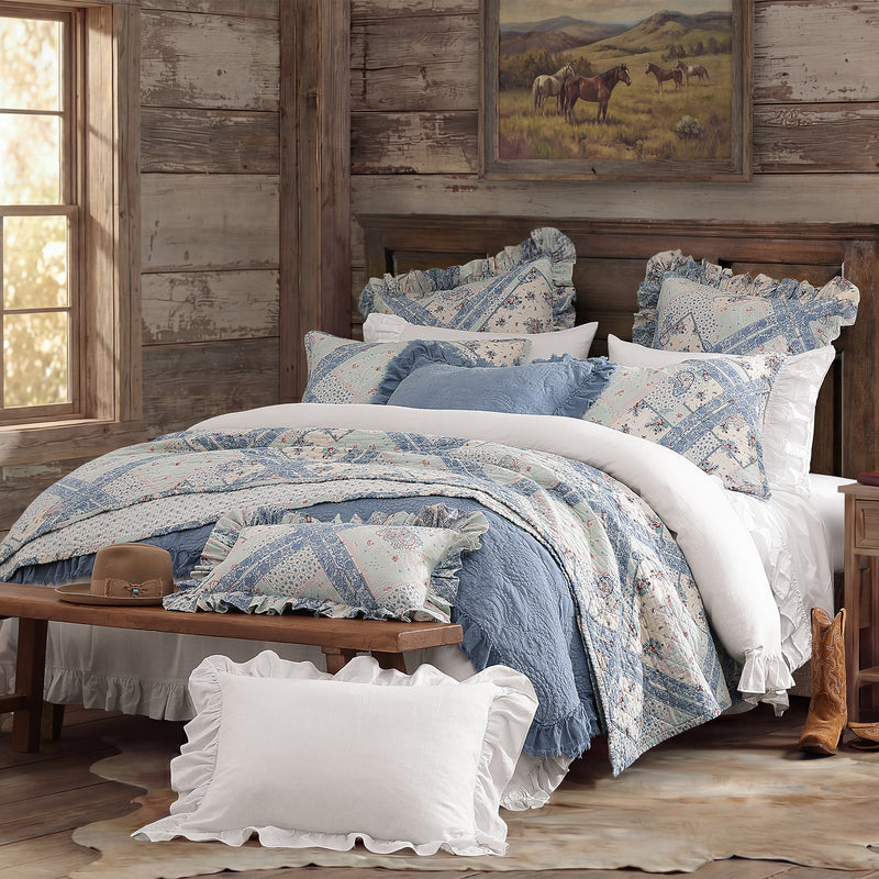 Mirabelle Patchwork Prairie Quilt Set