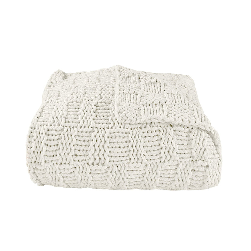 Chess Knit Throw