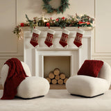 Cable Knit Soft Diamond Throw Pillow