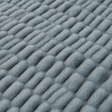 Ruched Rabbit Double-Sided Throw