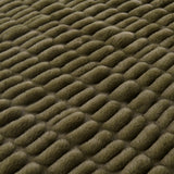 Ruched Rabbit Double-Sided Throw