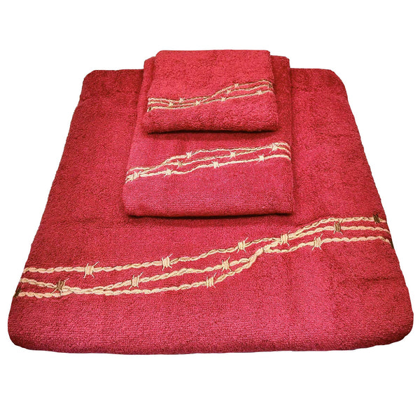 Barbwire 2PC Bath Towel