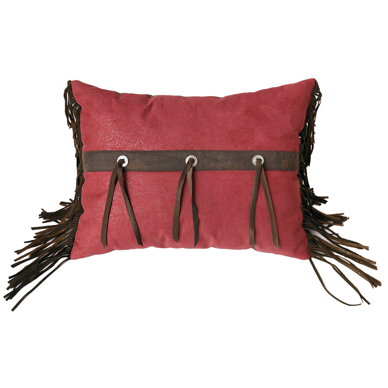 Cheyenne Faux Leather Pillow