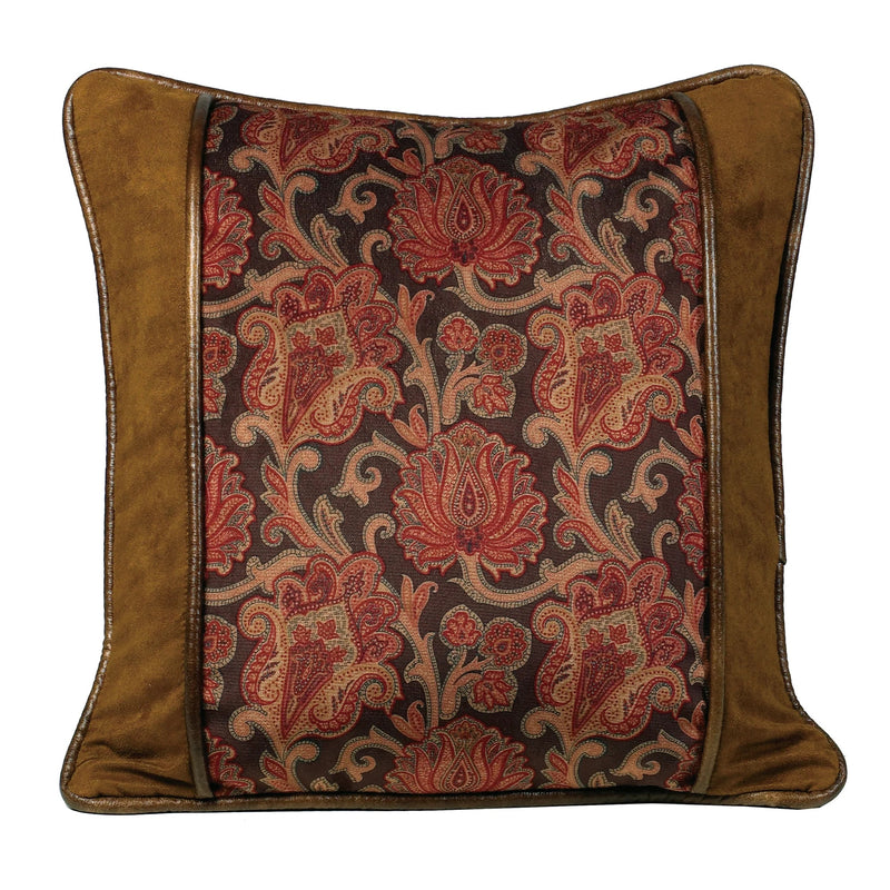 Austin Printed Velvet Pillow