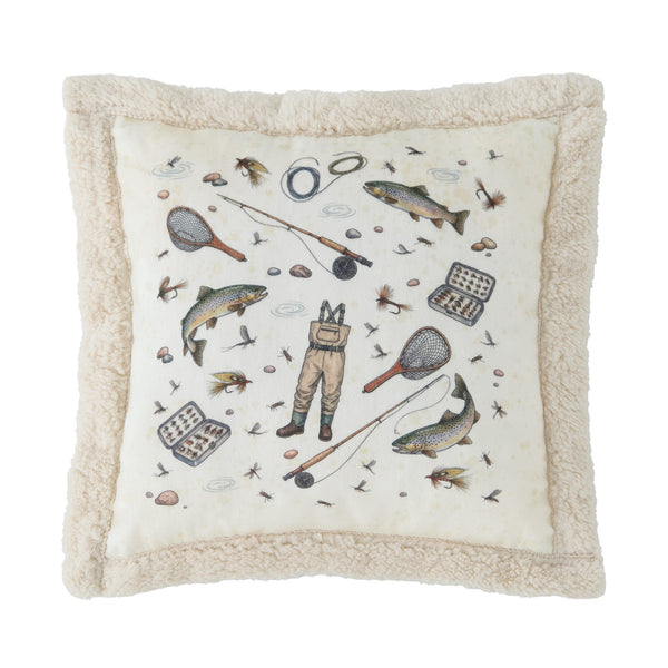 Angler Gear Campfire Sherpa Pillow