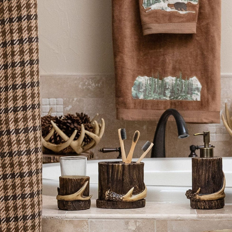 HiEnd Accents Antler Paper Towel Holder