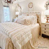 Luna Washed Linen Bedspread Set Bedspread