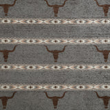 Chisholm Longhorn Chenille Jacquard Bedding Set