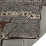 Chisholm Longhorn Chenille Jacquard Bedding Set