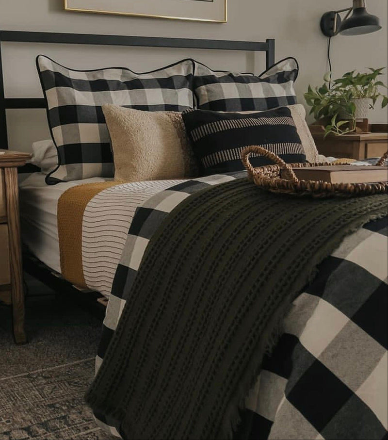 Camille Buffalo Check Comforter Set Comforter