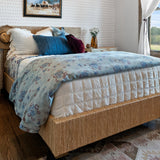 Rosabel Washed Denim Bedding Set Comforter / Duvet Cover