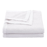 Waffle Weave Cotton Coverlet Coverlet