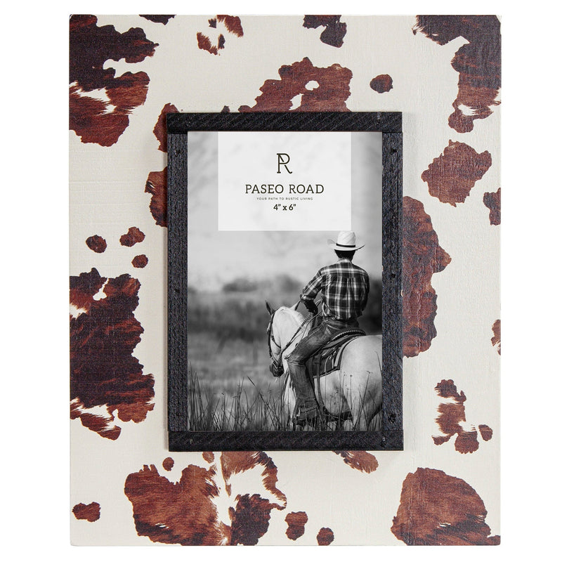 Cowhide Picture Frame, 1PC, 2 MOQ